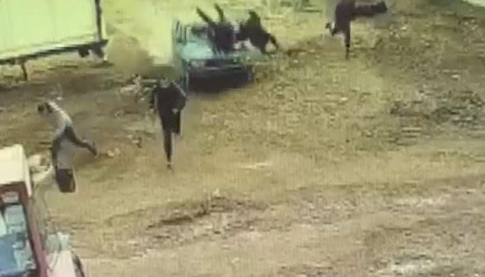 Mardin'de aksiyon filmlerini aratmayan kavga! Dehşet anları kamerada