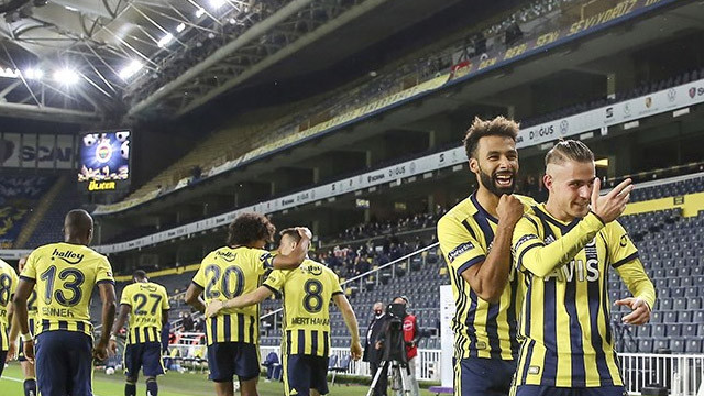Zorlu maçta 3 puan Fenerbahçe'nin
