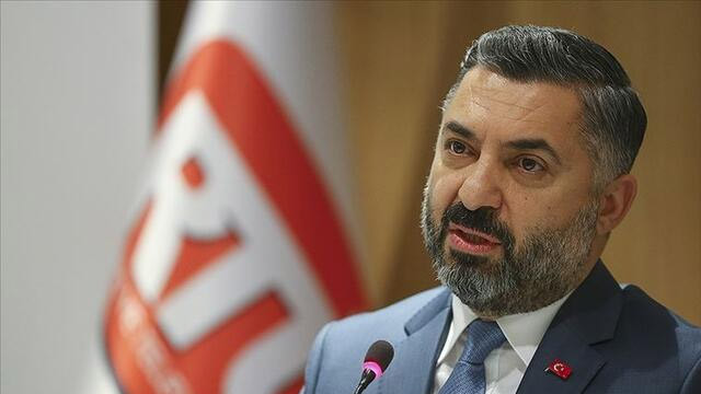 RTÜK Başkanı Şahin'den ''Çalışan Gazeteciler Günü'' mesajı