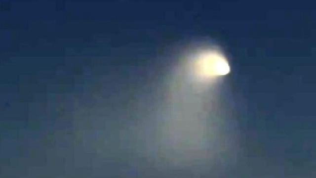 ABD'de UFO sanılan balistik füze panik yarattı