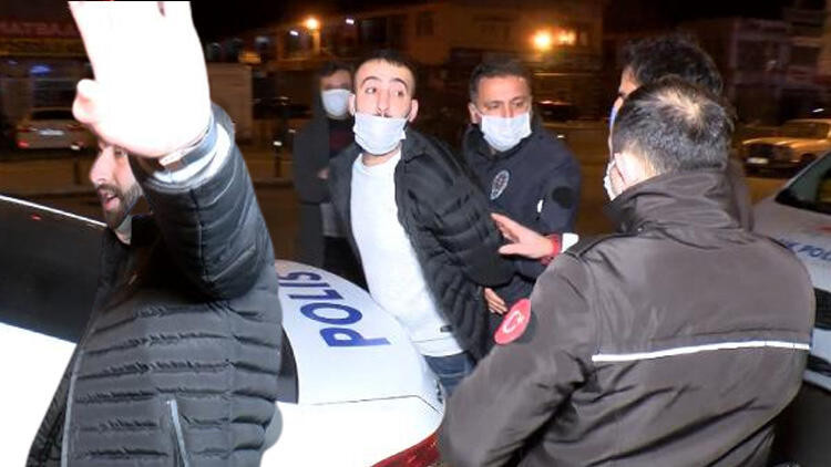 Aracını polisin üzerine sürüp kaçtı!