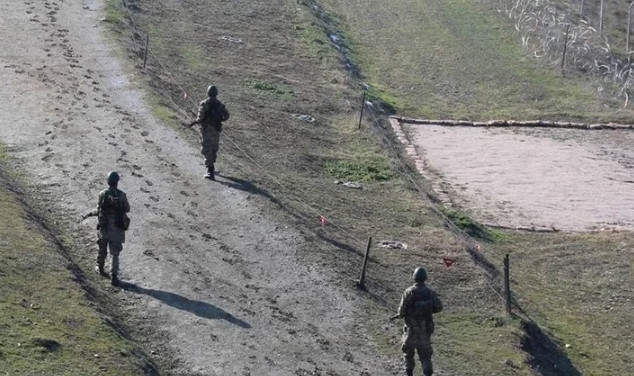 Sınırında 5'i Rus, 1'i Libyalı 6 kişi yakalandı