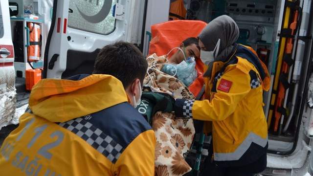Aksaray'da soba gazı nedeniyle 17 kişi hastanelik oldu