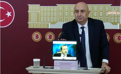 CHP'li Özkoç ''yayınlayacağım” demişti; Erdoğan’ın o görüntülerini izletti
