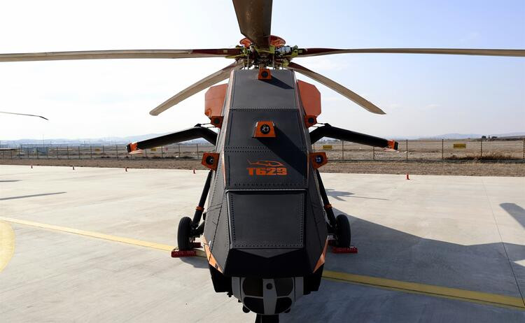 İnsansız yerli helikopter ilk kez görüntülendi