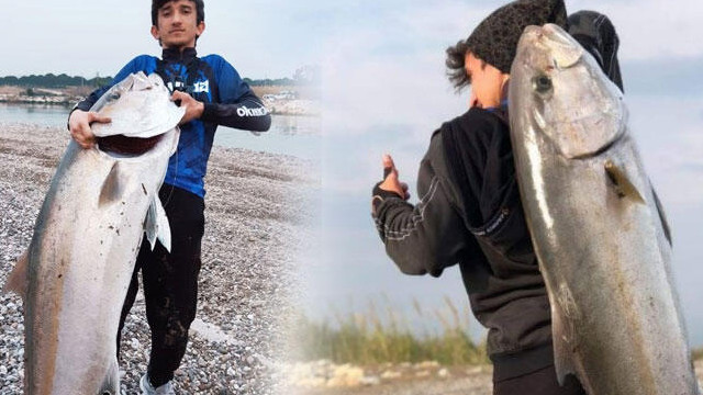 42 kilogramlık balık tuttu! Bu kadar büyüğünü beklemiyordum