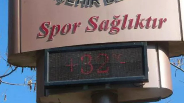 Adana'da termometreler 32 dereceyi gösterdi