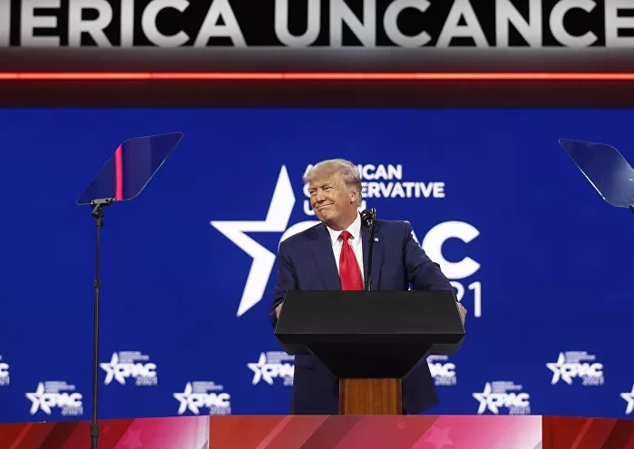 Trump'tan yeniden adaylık sinyali