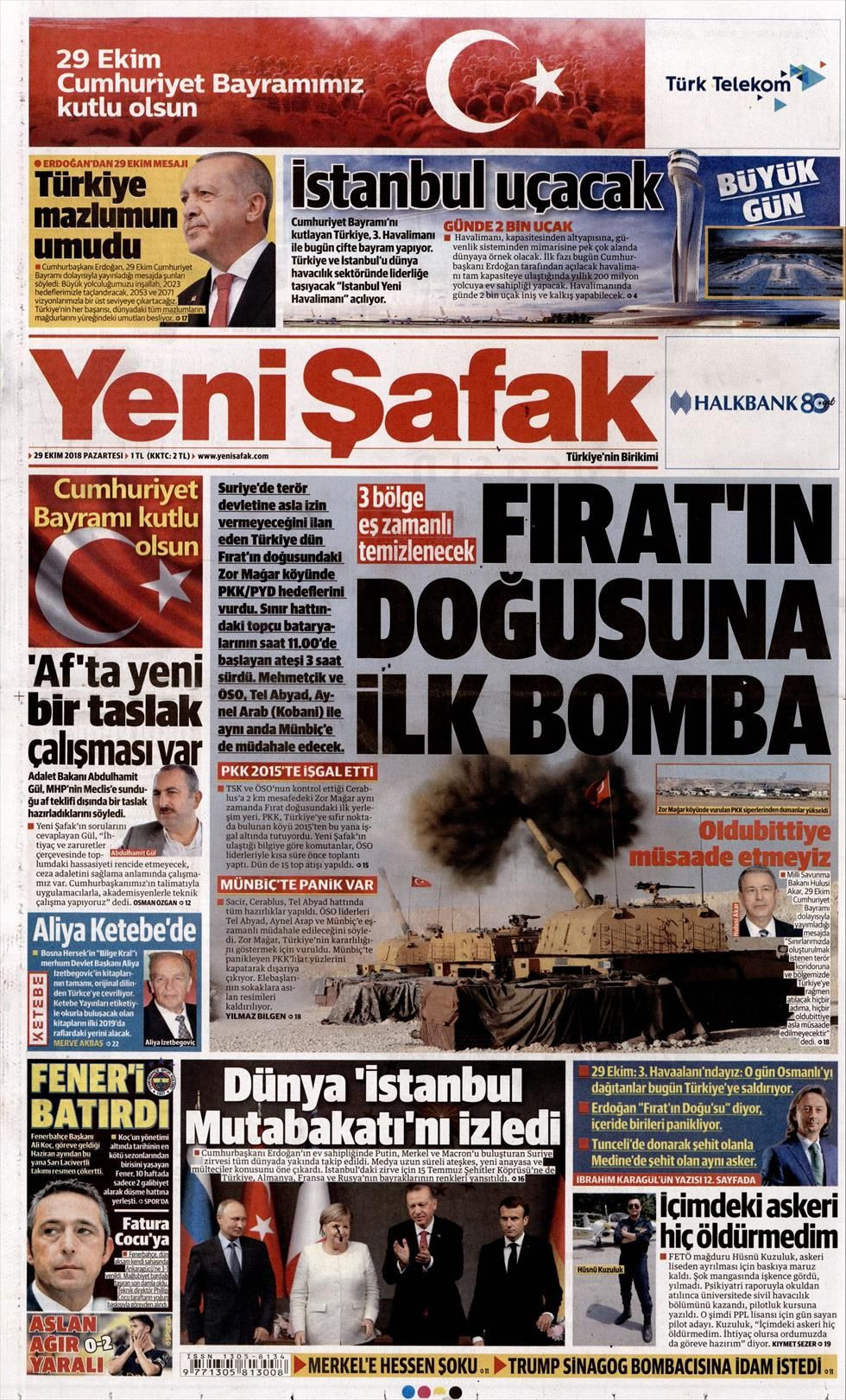 Yeni Şafak Gazetesi 29 Ekim 2018 Anasayfası Haber3 Yeni Şafak Gazetesi 29 Ekim 2018 Anasayfası Haber3