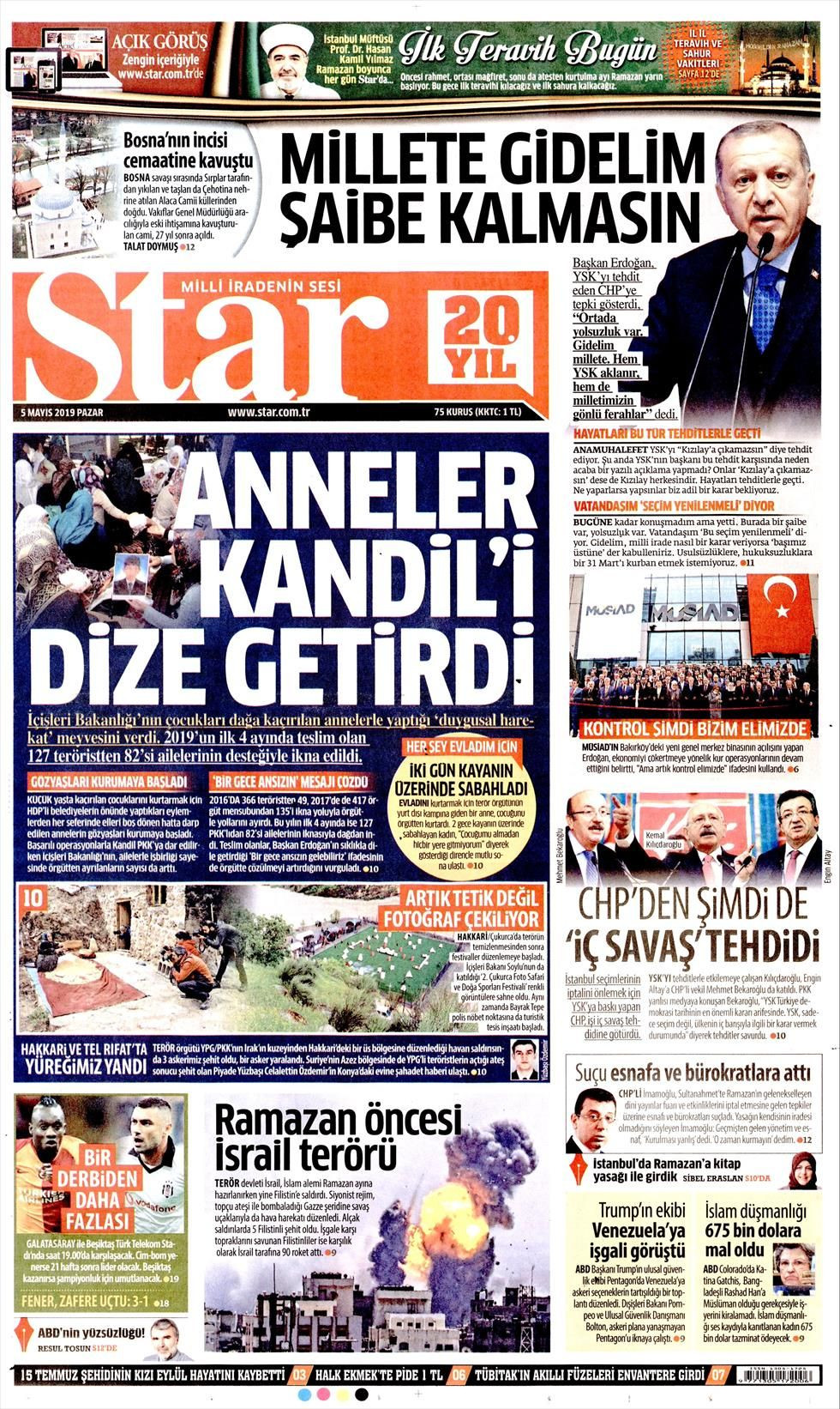 Star Gazetesi 05 Mayis 2019 Anasayfasi Haber3