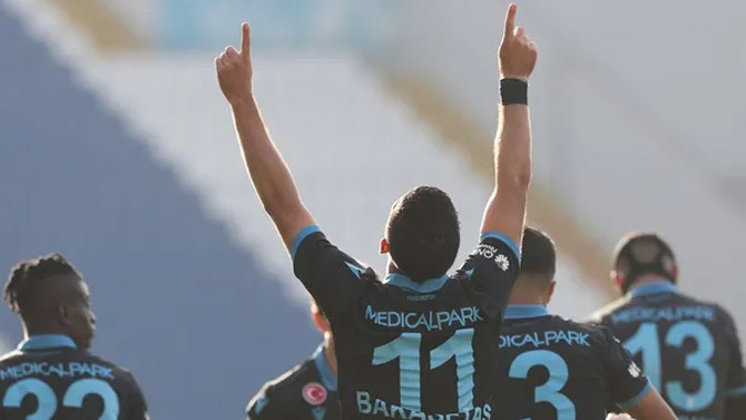 Trabzonspor'dan kritik 3 puan!