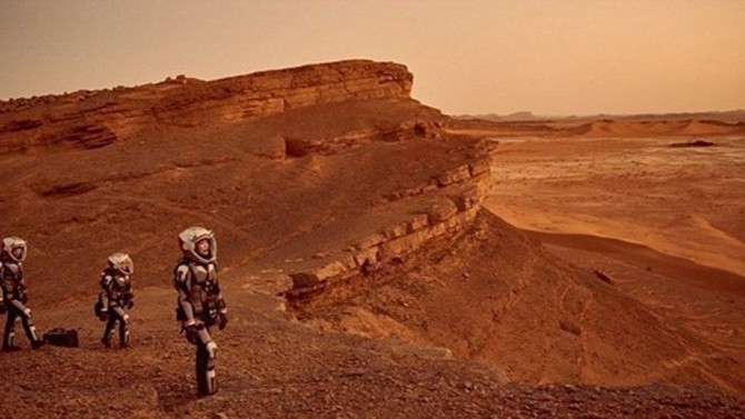 Çin, Mars'tan yeni görüntüler paylaştı
