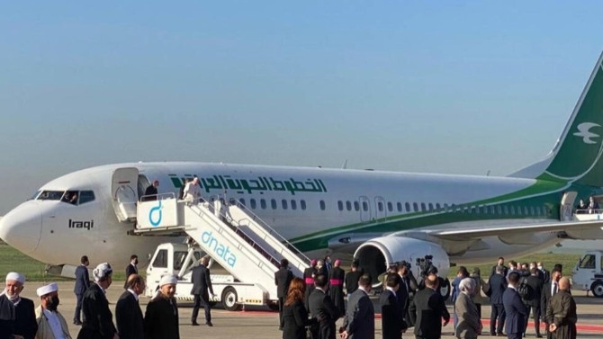 Tarihi anlar! Papa, Erbil'e geldi