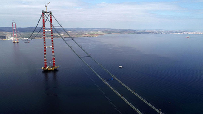 İşte 1915 Çanakkale Köprüsü'nde son durum