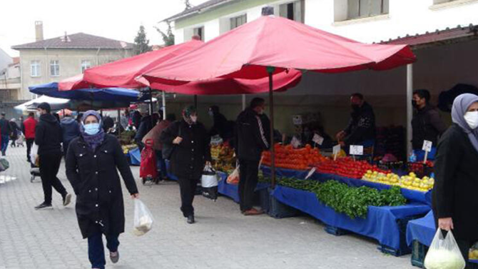 Halk pazarları süresiz kapatıldı