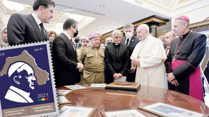Papa'nın Erbil ziyaretinde ''Kürdistan'' skandalı!