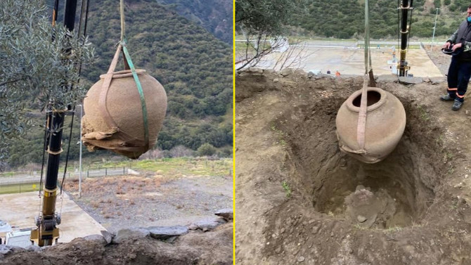Define avcıları tarihi küp buldu!