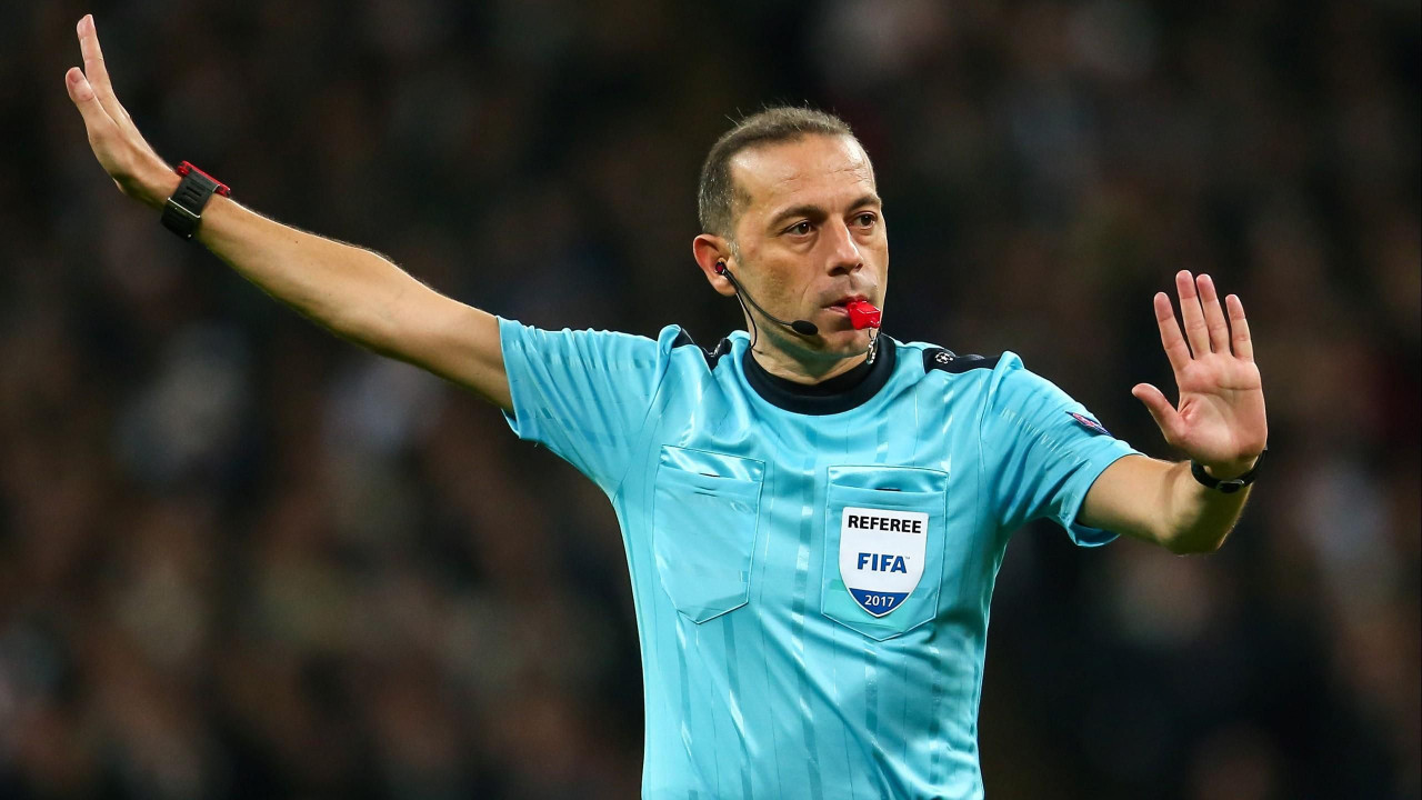 UEFA'dan Cüneyt Çakır'a görev yok