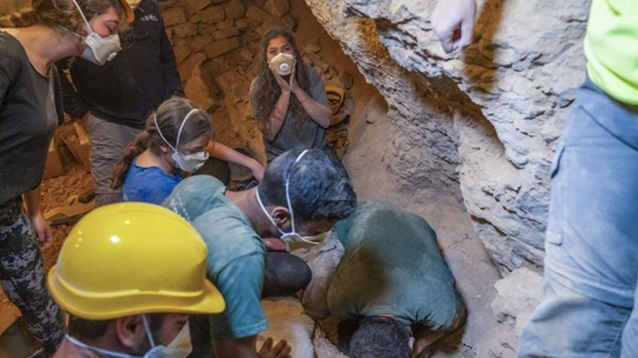 Mağarada 6 bin yıllık çocuk iskeleti bulundu