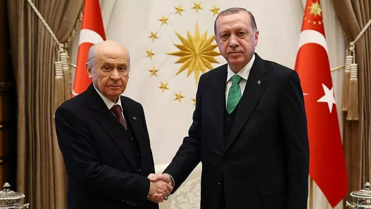 Erdoğan ve Bahçeli'den sürpriz görüşme