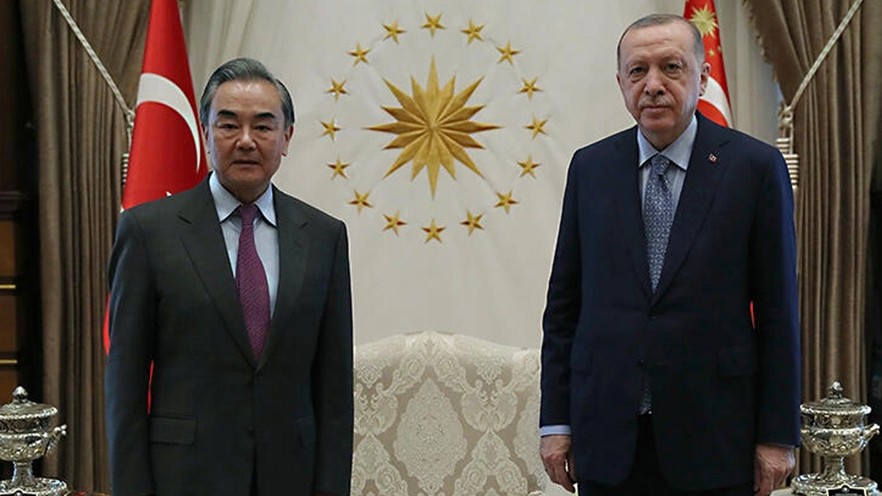 Erdoğan, Çinli Bakan'la görüştü