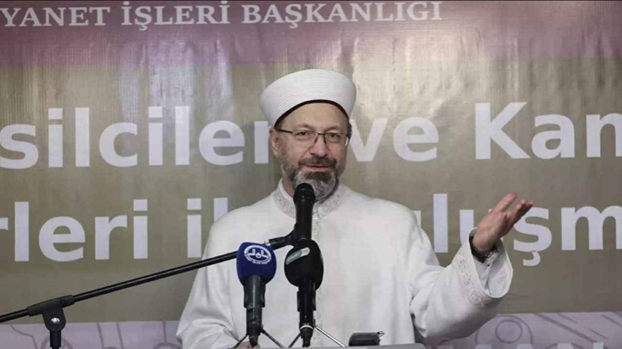 Diyanet İşleri Başkanı Erbaş:  ''Ailemize sahip çıkalım''