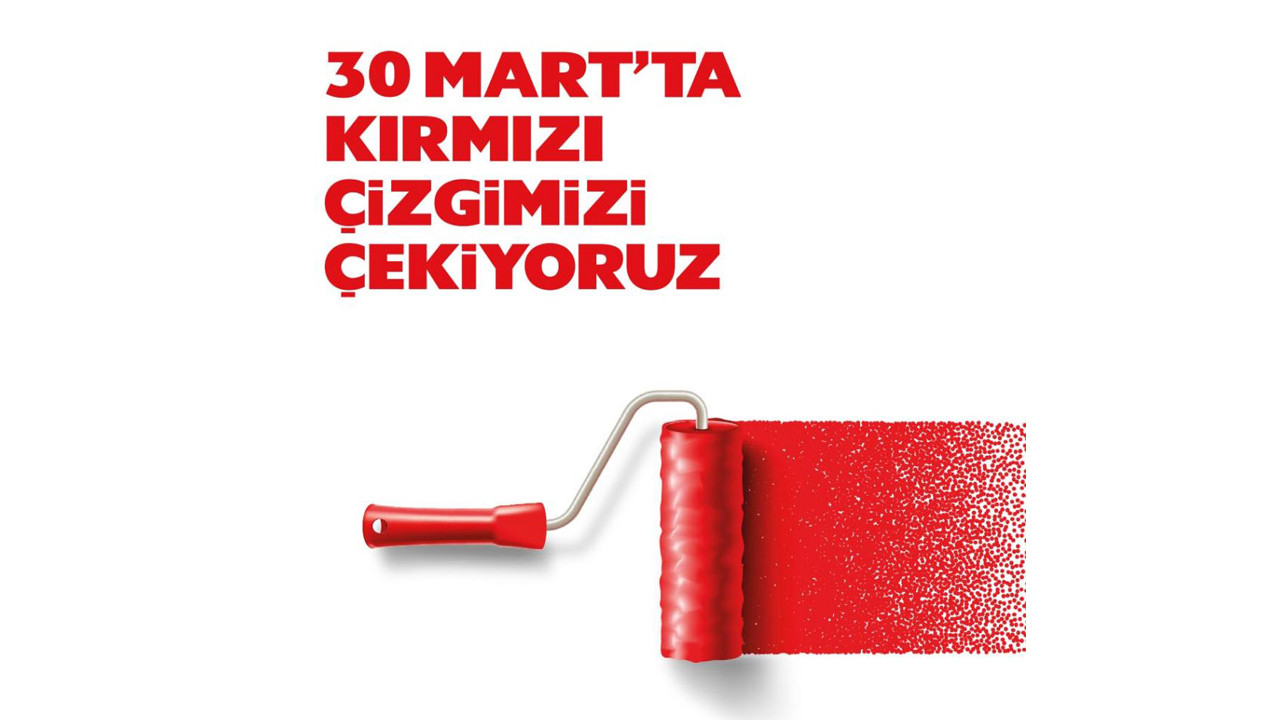 Bakan Soylu: ''30 Mart'ta kırmızı çizgimizi çekiyoruz''