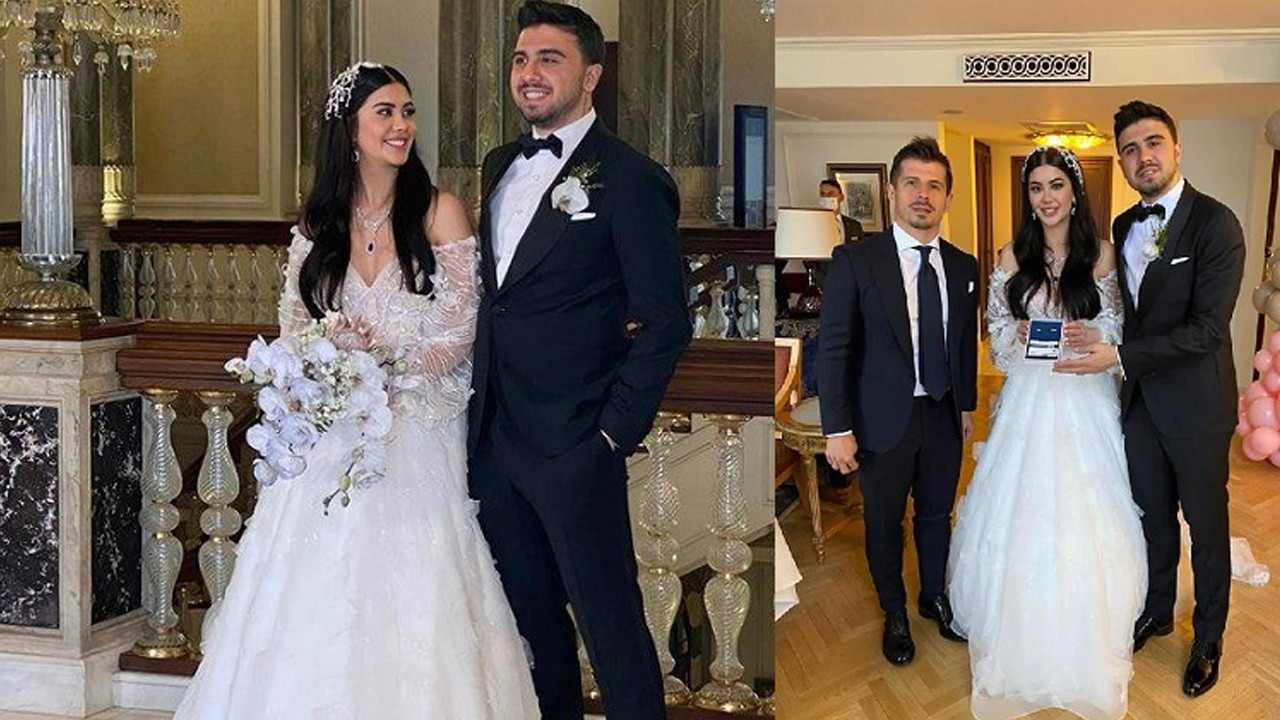 Fenerbahçeli futbolcu Ozan Tufan dünya evine girdi