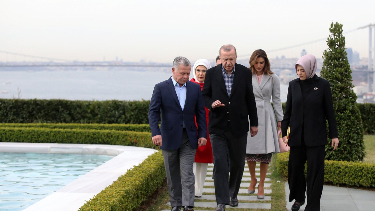 Erdoğan, Ürdün Kralı 2. Abdullah ile görüştü