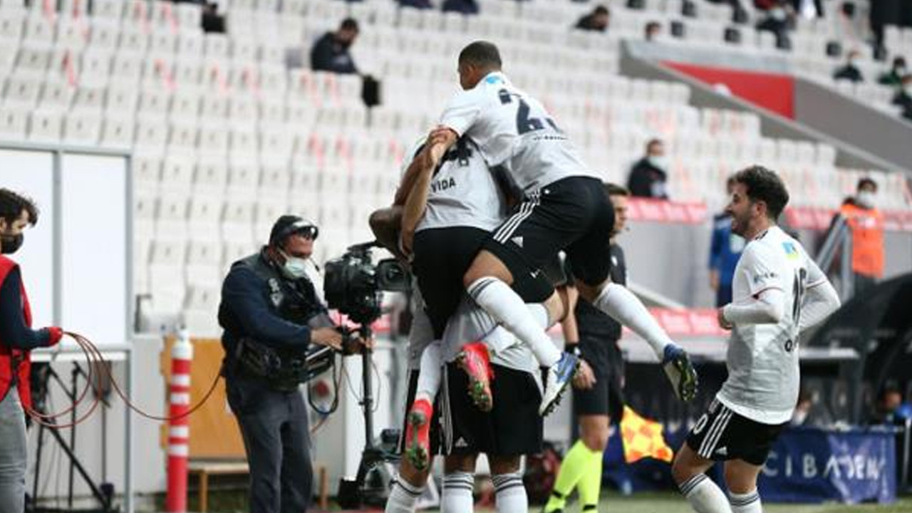 Beşiktaş'tan altın değerinde 3 puan