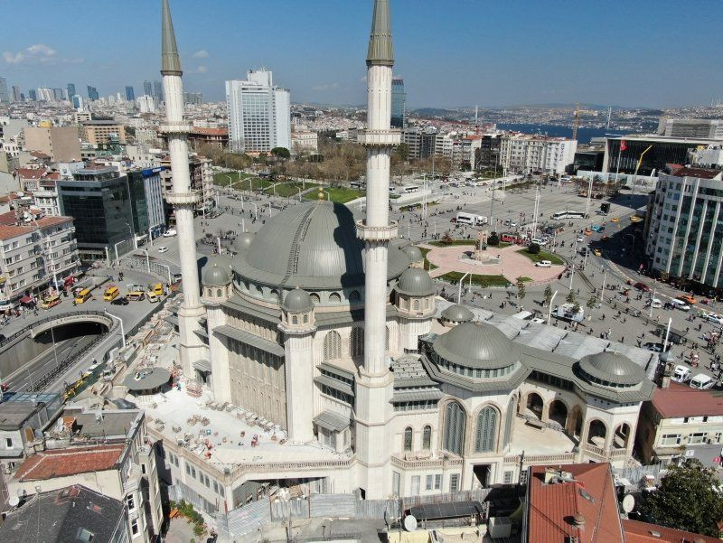 Taksim Camii’nin son hali havadan görüntülendi Haber3