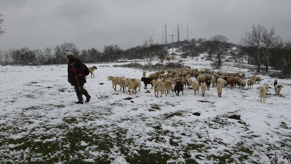 Trakya'da Nisan ayında 10 santimetre kar! - Resim: 1