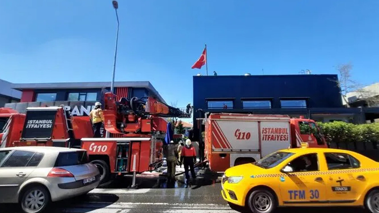 Nusret Etiler şubesinde yangın çıktı