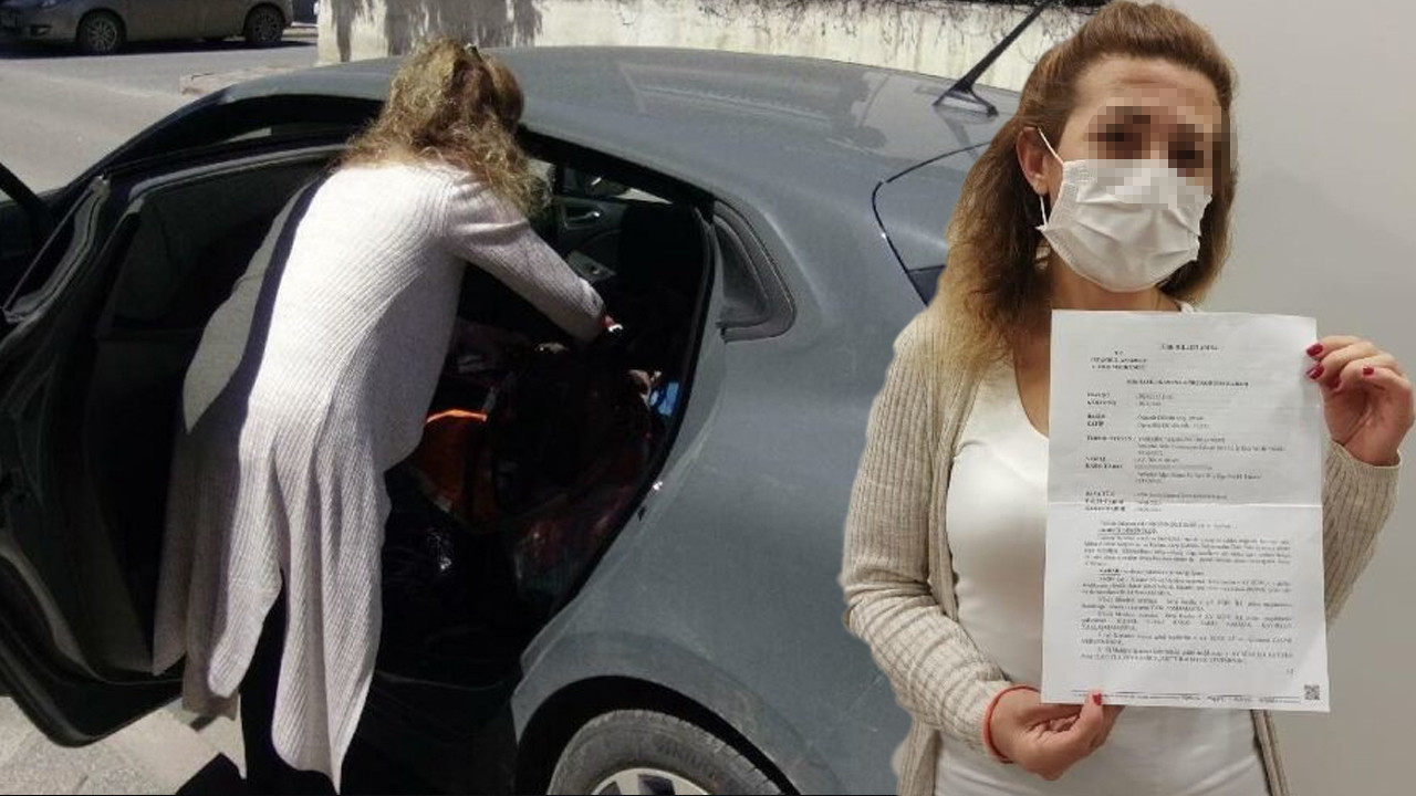 Korkudan eve gidemeyen kadın, otomobilde yaşıyor