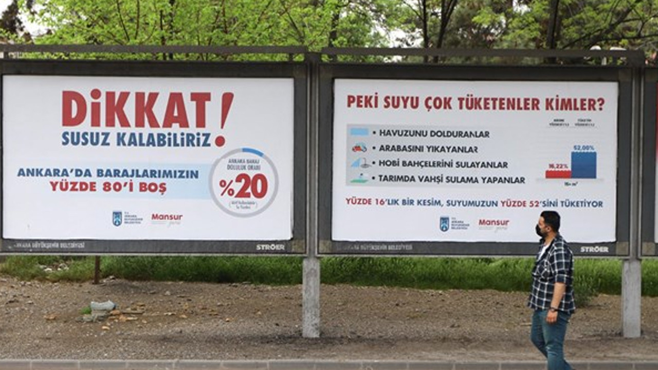 Ankara'da uyarı: Dikkat! Susuz kalabiliriz