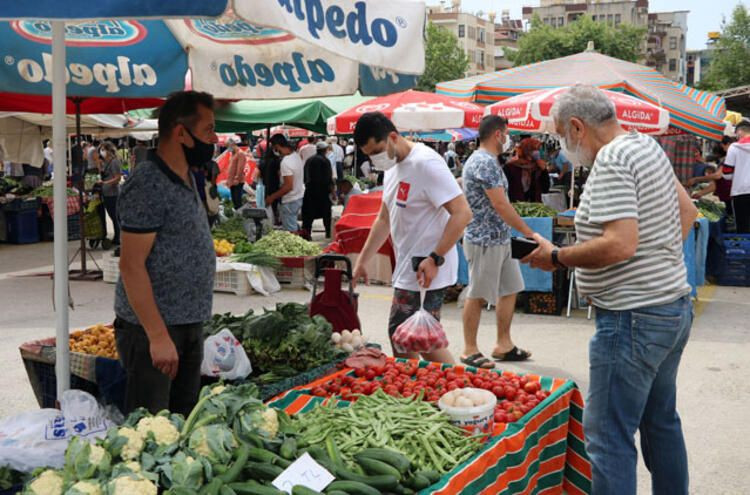Pazarlar açıldı, marketler fiyatları düşürdü - Resim: 4