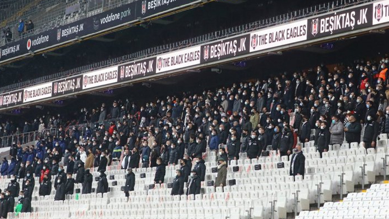 Beşiktaş taraftarı tam kapanmada stadyuma akın etti!