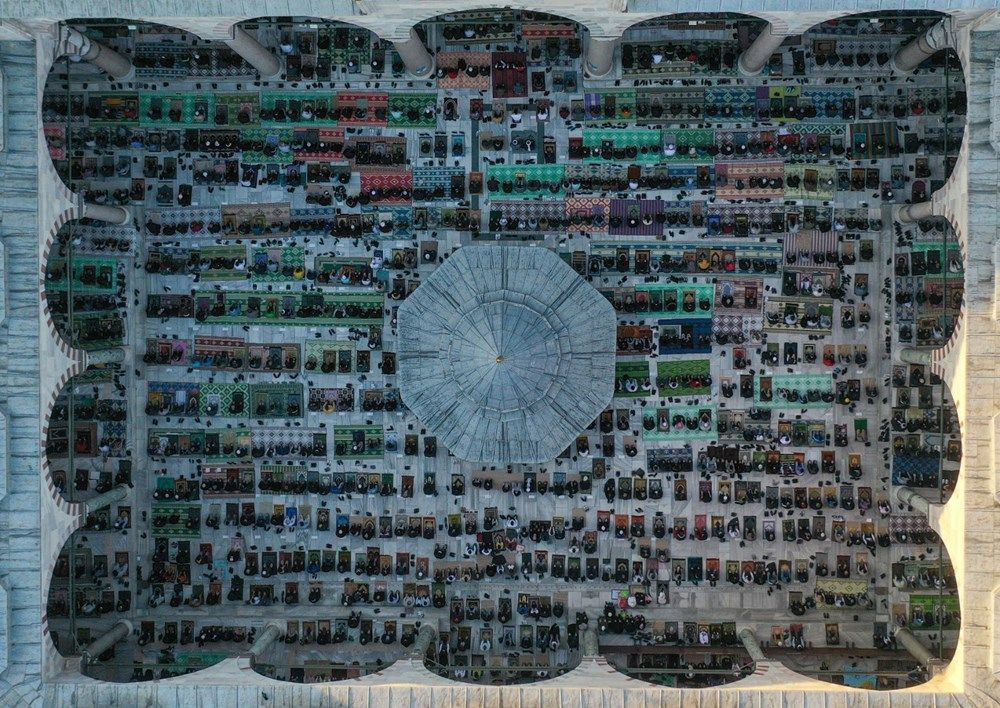 Ayasofya Camii'nde ilk bayram namazı - Resim: 3