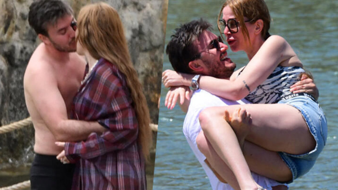Mustafa Ceceli ve Selin İmer Bodrum'da aşka geldi