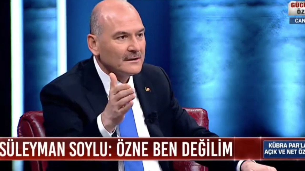 Soylu: ''Sedat Peker bir kıza tecavüz etmiş''