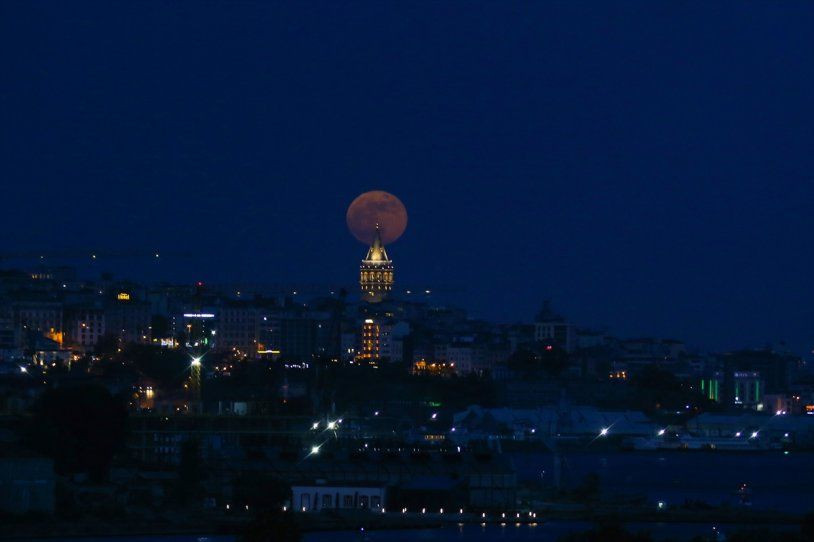 İstanbul'dan 'Süper Ay' manzaraları - Resim: 4