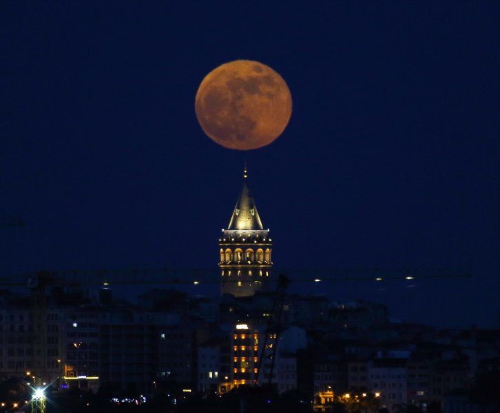 İstanbul'dan 'Süper Ay' manzaraları - Resim: 3