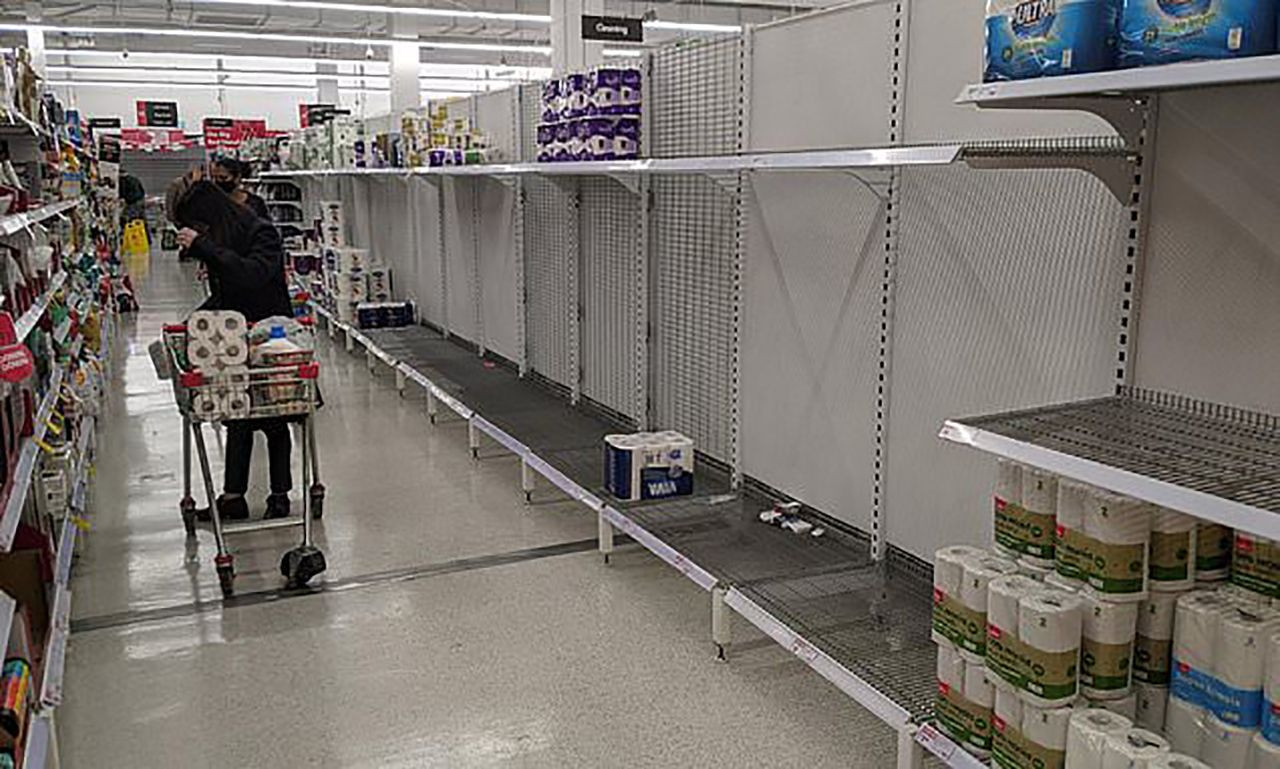 Avustralya'da kapanma paniği: Marketler boşaldı - Resim: 2