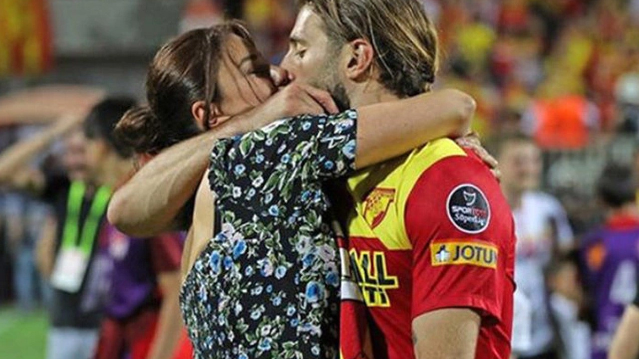 Ebru Şancı aşka geldi: Eşi Alpaslan Öztürk'ü öpücüklere boğdu