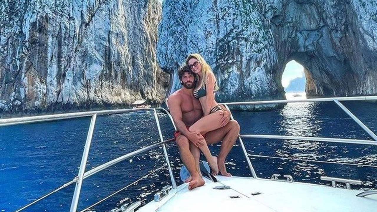 Can Yaman ve Diletta Leotta'nın Capri tatilde sarmaş dolaş