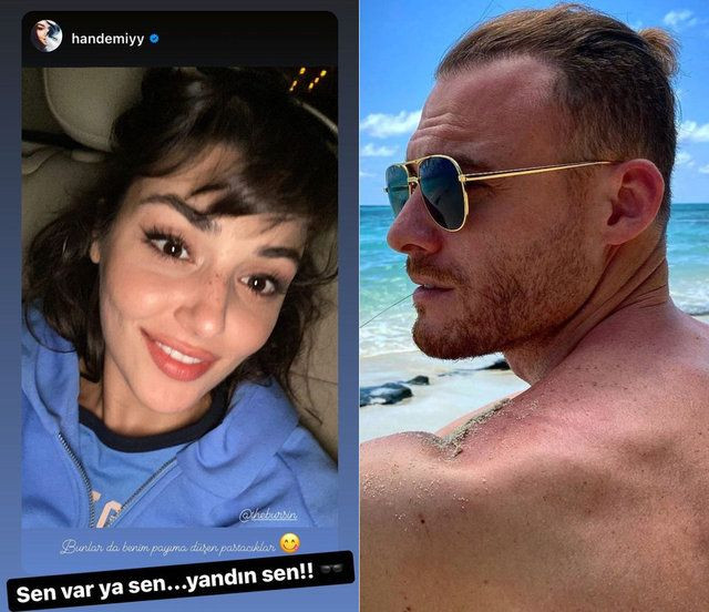 Hande Erçel'den Kerem Bürsin'e ''tatlı'' sürpriz - Resim: 3