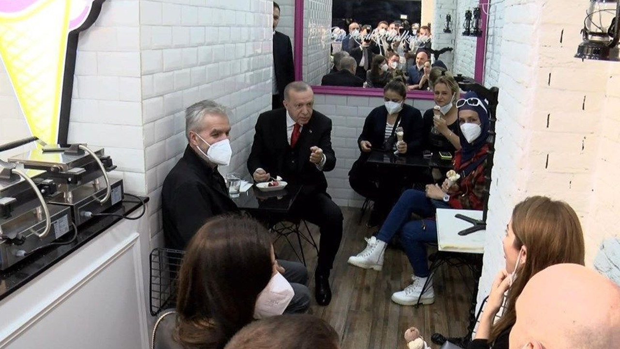 Erdoğan'ın karşısında bacak bacak üstüne atınca...