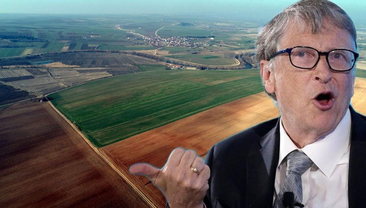 Toprak ağası Bill Gates'in dev şirketle bağlantısı ortaya çıktı