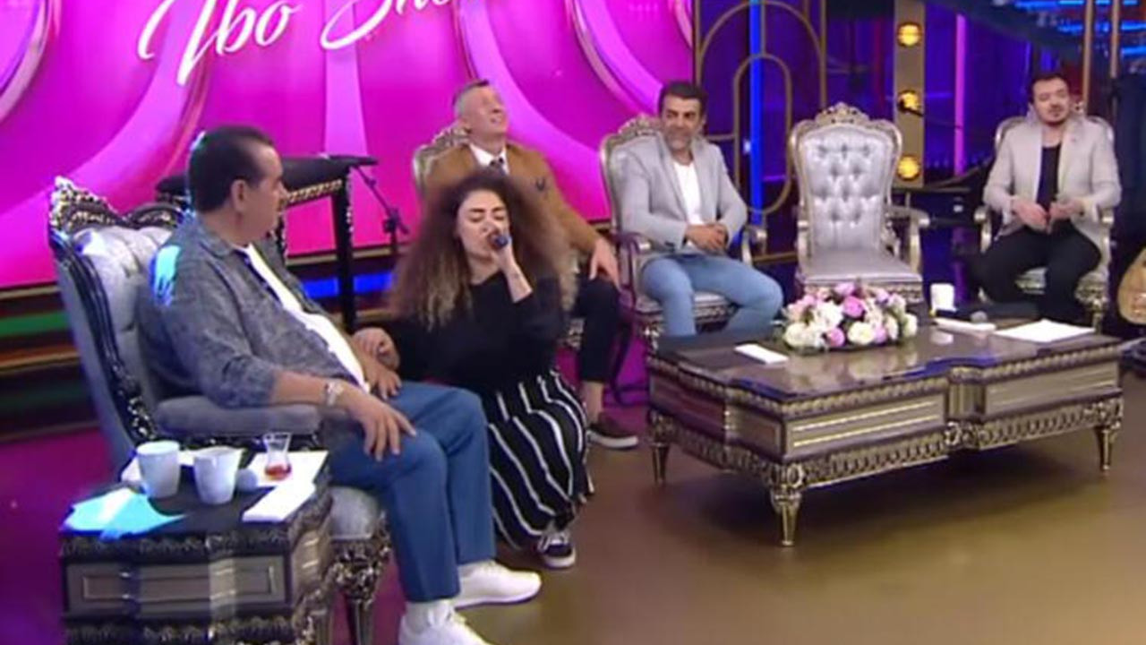 İbo Show'da duygusal anlar! İbrahim Tatlıses'in kızı programa damga vurdu