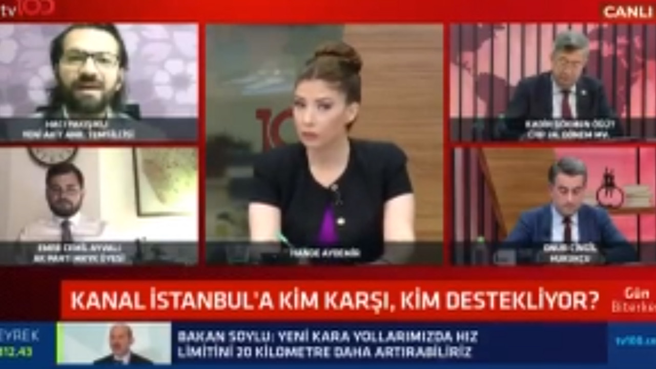 Akit yazarından canlı yayında ''bir garip'' Atatürklü savunma